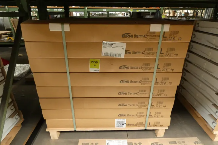8x Kermi - Heizk. Therm X2 Profil-V Typ 22, BH 600, BL 1000 mm, X2 Ventil links, A. links